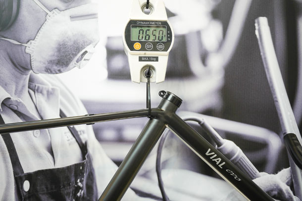 AX-Lightness Vial Evo B frame at Eurobike 2014  |  Racefietsblog.nl