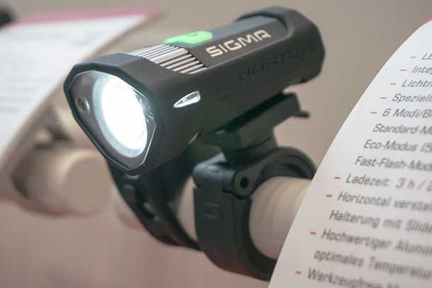 Sigma Sport 200 light at Eurobike 2014  |  Racefietsblog.nl