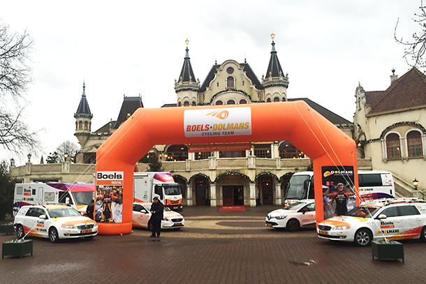 Boels-Dolmans Cycling Team presentation in the Efteling