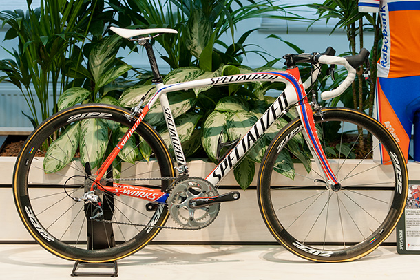 Karstern Kroon's Worldcup bike. Backstage at Specialized EU HQ  |  Racefietsblog.nl