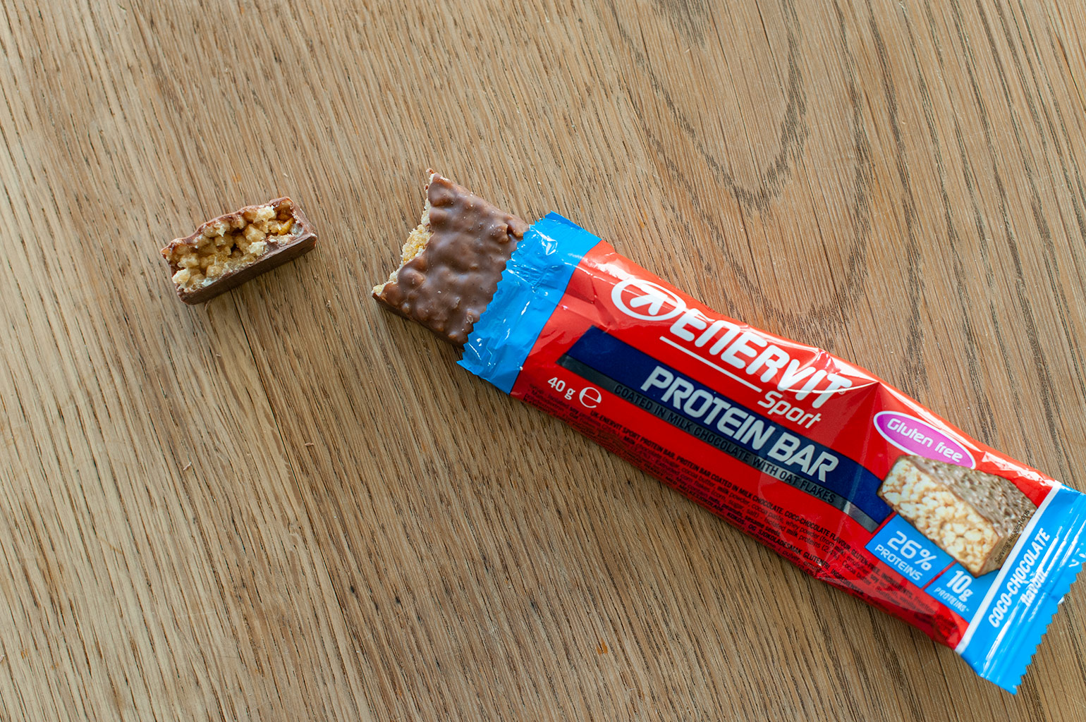 Enervit Protein Bar structuur