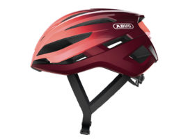 ABUS StormChaser racefietshelm in bordeaux red