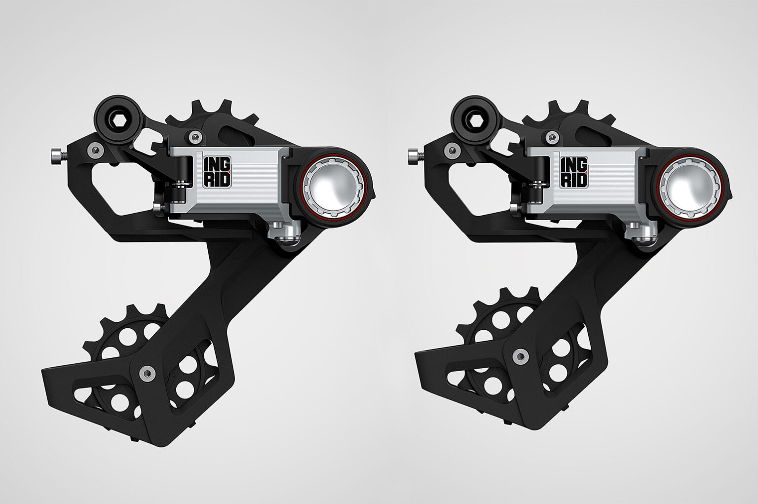 Ingrid Components levert een alternatieve achterderailleur