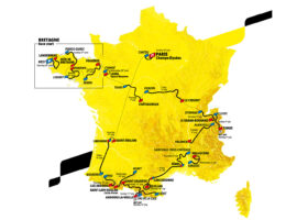 tour de france 2021 parcours map