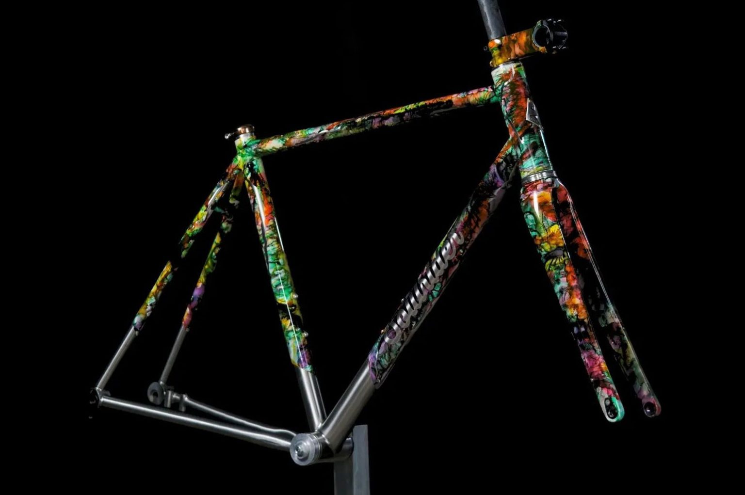 Custom titanium frame uit Turkije Soulrider Racefietsblog.nl