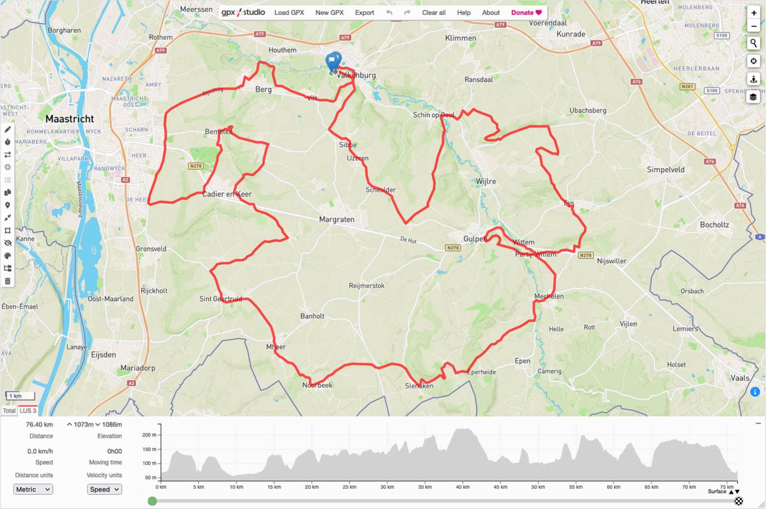 GPX.studio - Routes Maken Of Samenvoegen Met Simpele Online Tool ...