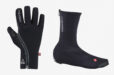 Nieuwe Castelli Espresso 2 overschoenen en handschoenen, precies op tijd